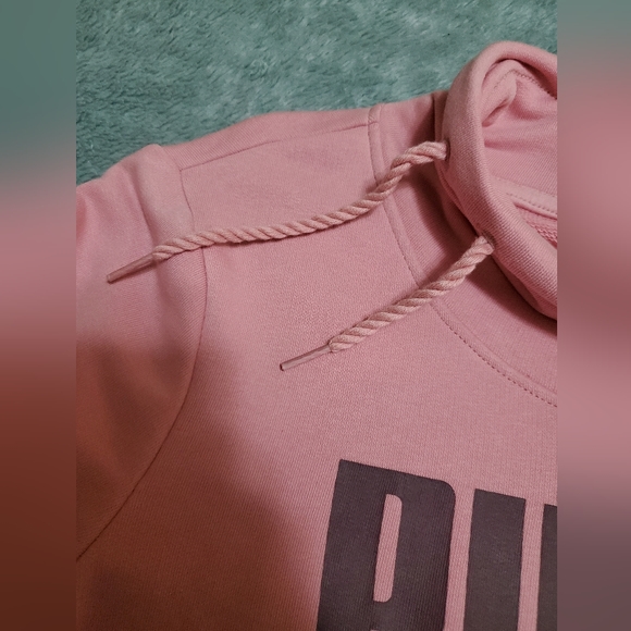 NWT PUMA Woman Cowl-neck Hoodie. SZ Med. - Picture 3 of 5